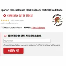 Back in Stock Notification thumbnail. Click to navigate