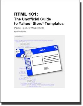 RTML 101: The Unofficial Guide To Turbify Templates (eBook) - Click to enlarge